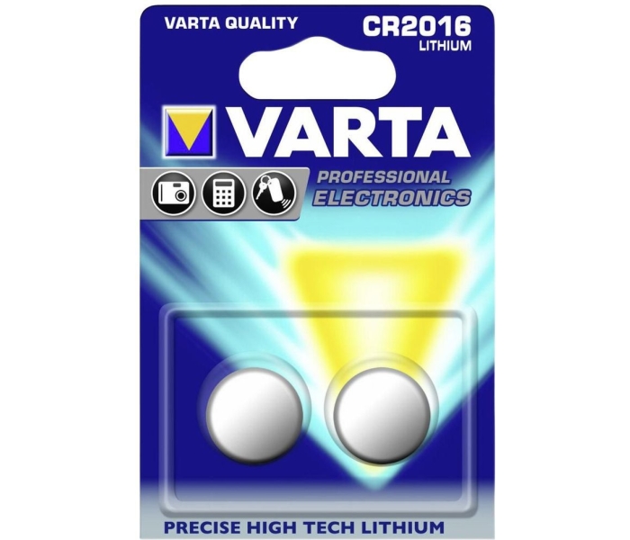 Bateria Varta Electronics CR2016 2szt 0970